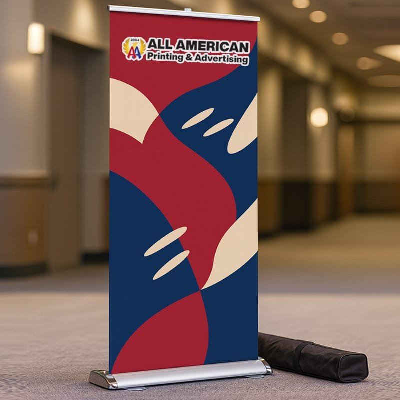 deluxe retractable banner stand printing las vegas