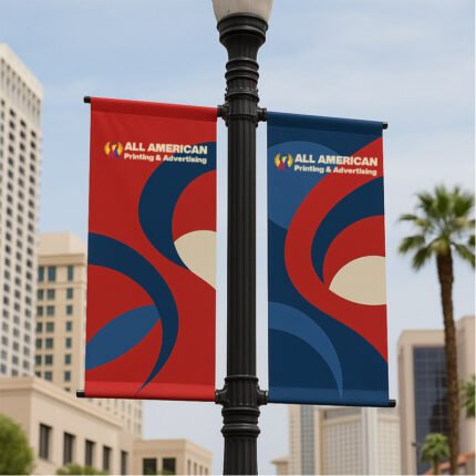 street pole banner