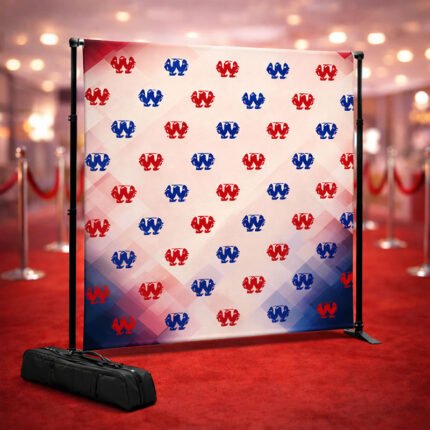 step and repeat banner backdrop