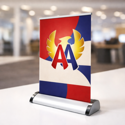 Tabletop Banner Display