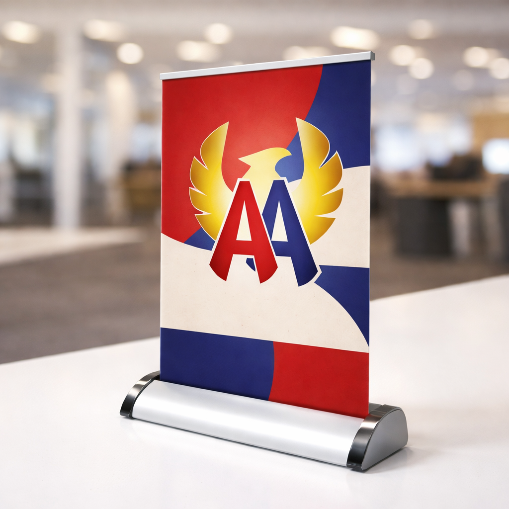 Tabletop Banner Display Tabletop Banner Display