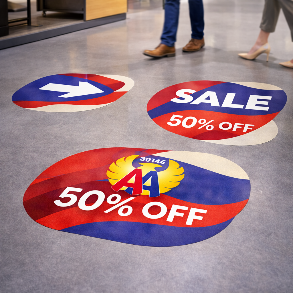 floor graphics Adhesive Floor Graphics