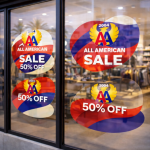 Adhesive Window Cling