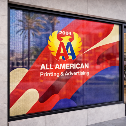 Adhesive Window Perforation